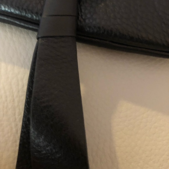 Genuine Leather Black Crossbody - Picture 7 of 7